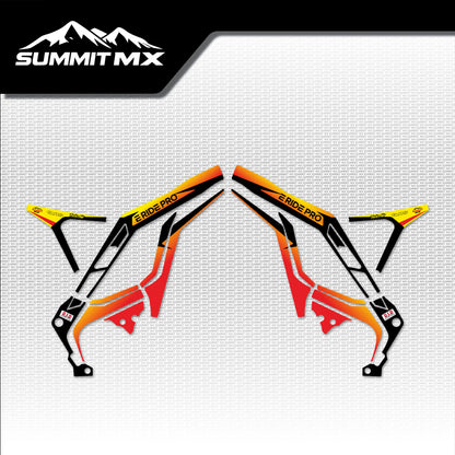 Suzuki Inspired E-Ride Pro Frame Decals