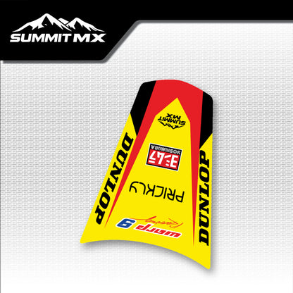 Suzuki Inspired E-Ride Pro Rear Fender Decal