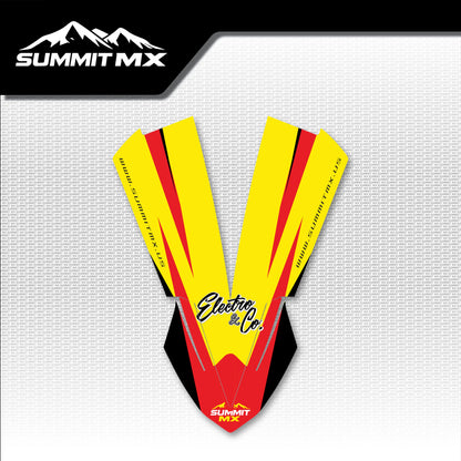 Suzuki Inspired ETM RTR Front Fender Decal