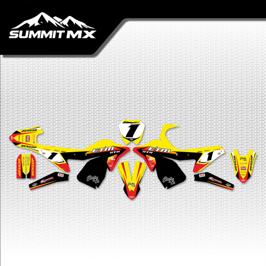 Suzuki Inspired ETM RTR Graphics Kit