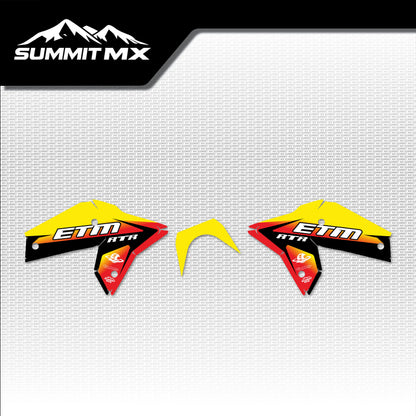 Suzuki Inspired ETM RTR Side Shroud Decals
