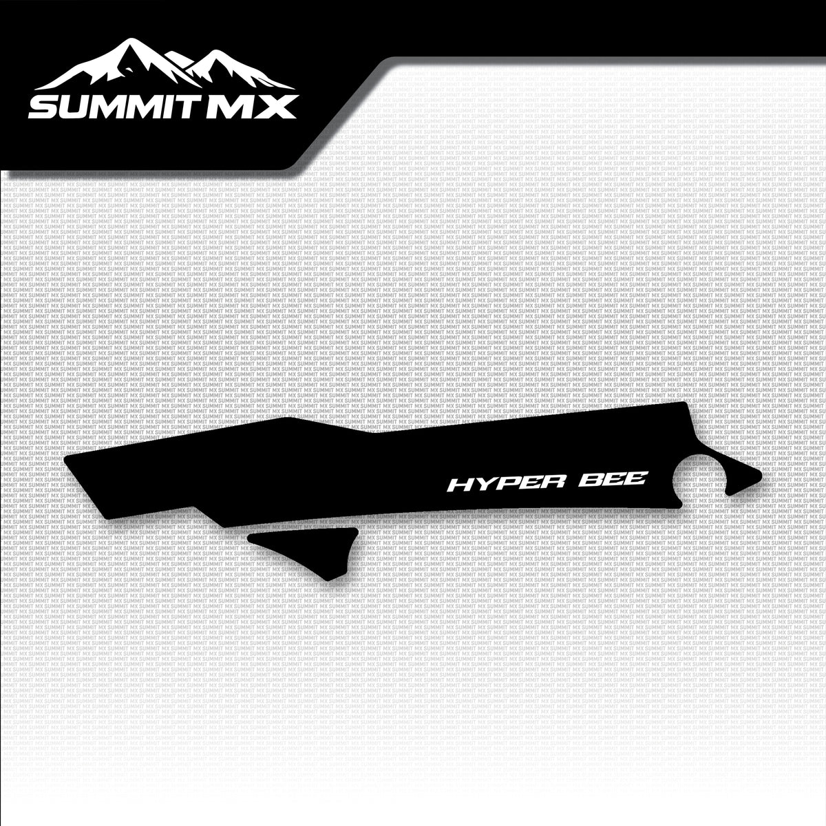 Suzuki Inspired Hyper Bee Chain Guide Decal