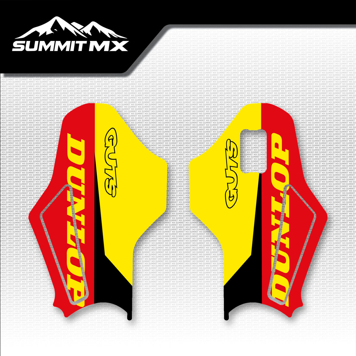 Suzuki Inspired Hyper Bee Fork Guard Decals