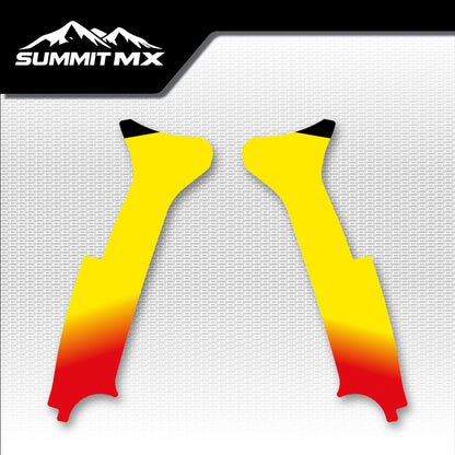 Suzuki Inspired Hyper Bee Frame Decals
