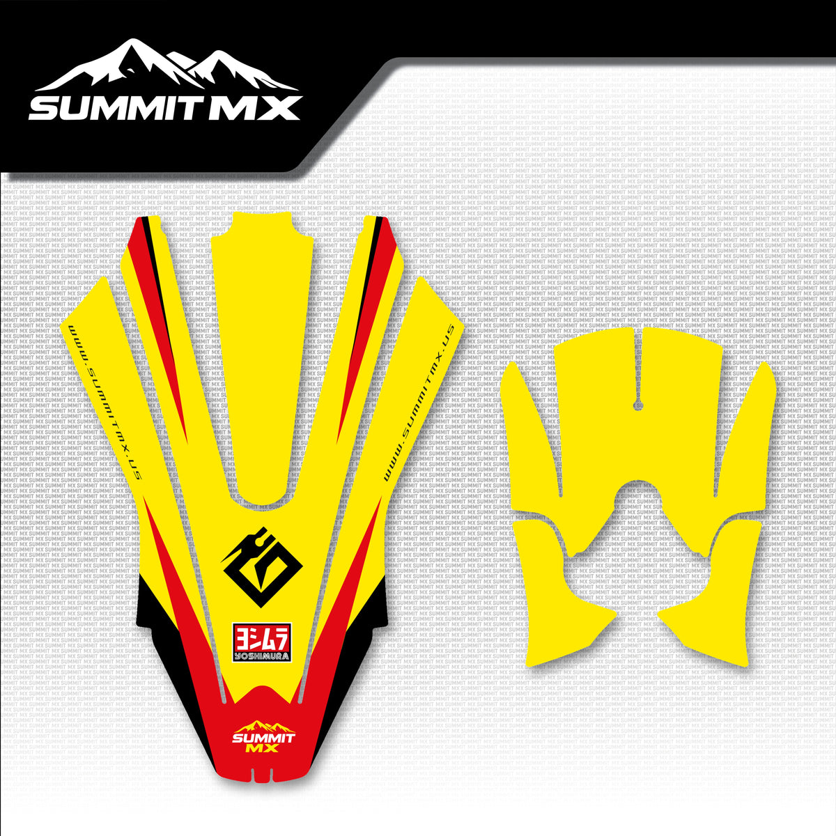 Suzuki Inspired Hyper Bee Front Fender Decal