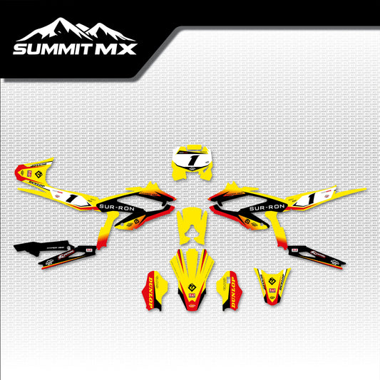 Suzuki Inspired Hyper Bee Graphics Kit