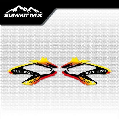 Suzuki Inspired Hyper Bee Side Shroud Decals