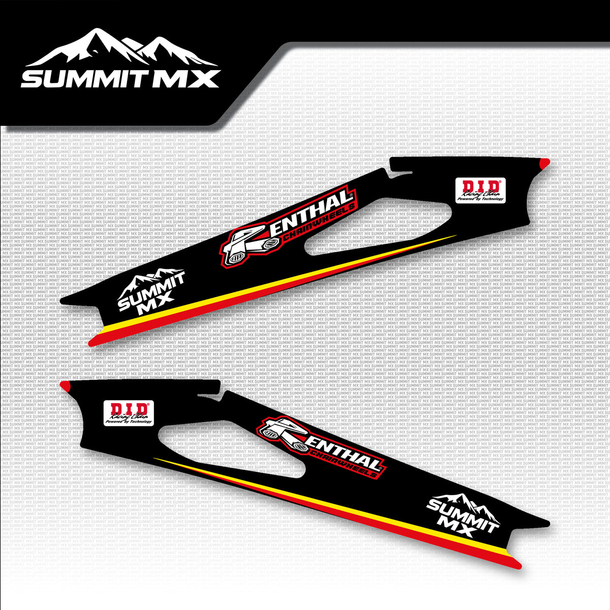 Suzuki Inspired Hyper Bee Swing Arm Decals
