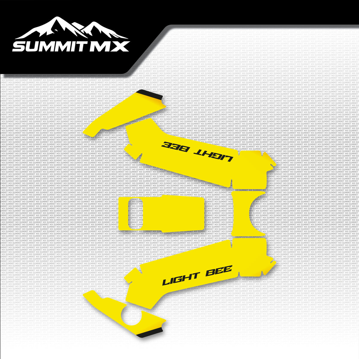 Suzuki Inspired Light Bee Battery Lid Decals