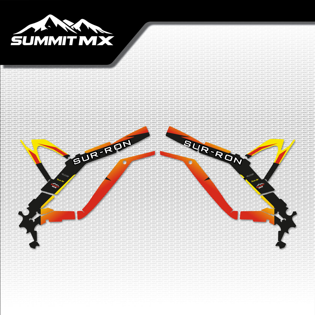 Suzuki Inspired Light Bee Frame Decals