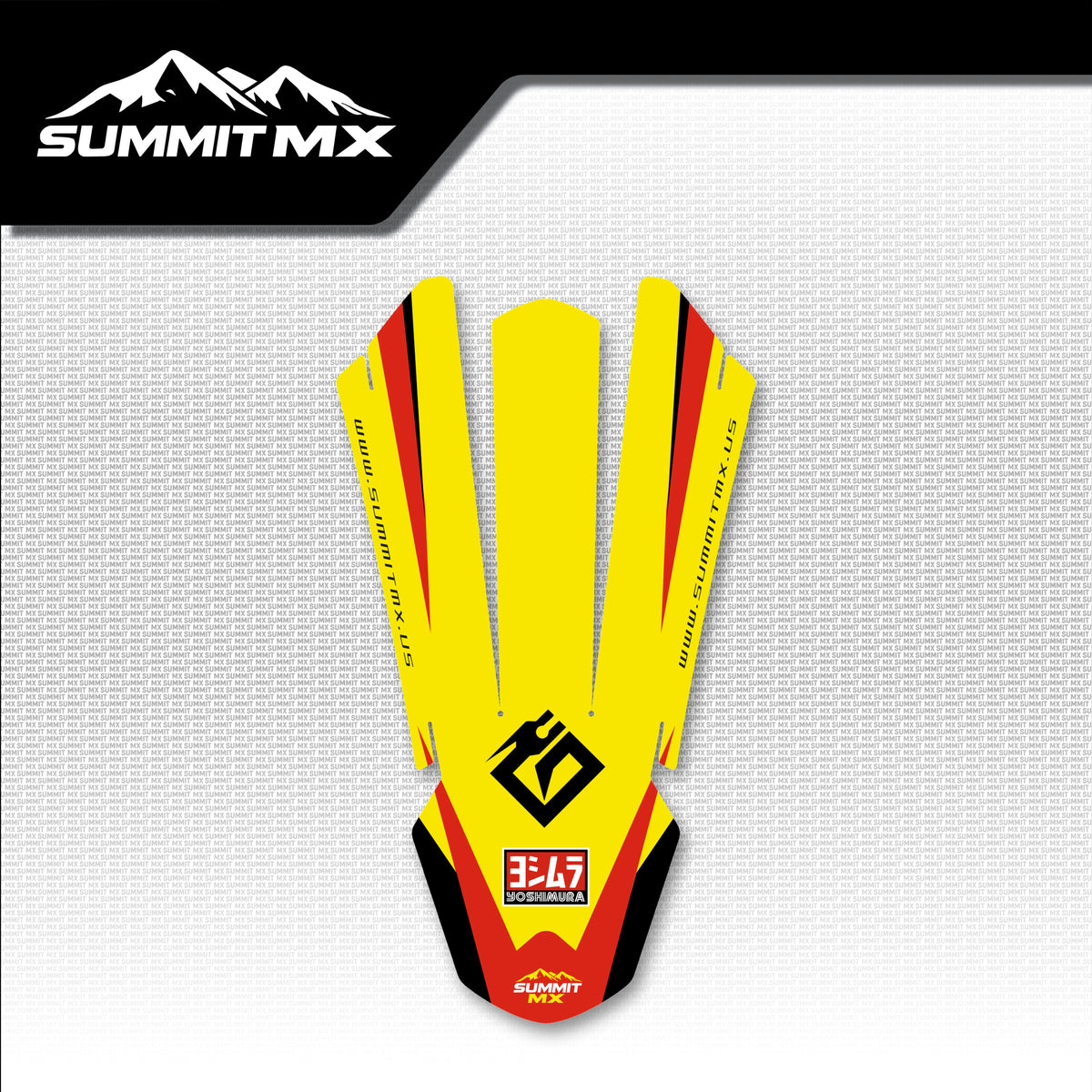 Suzuki Inspired Light Bee Front Fender Decal