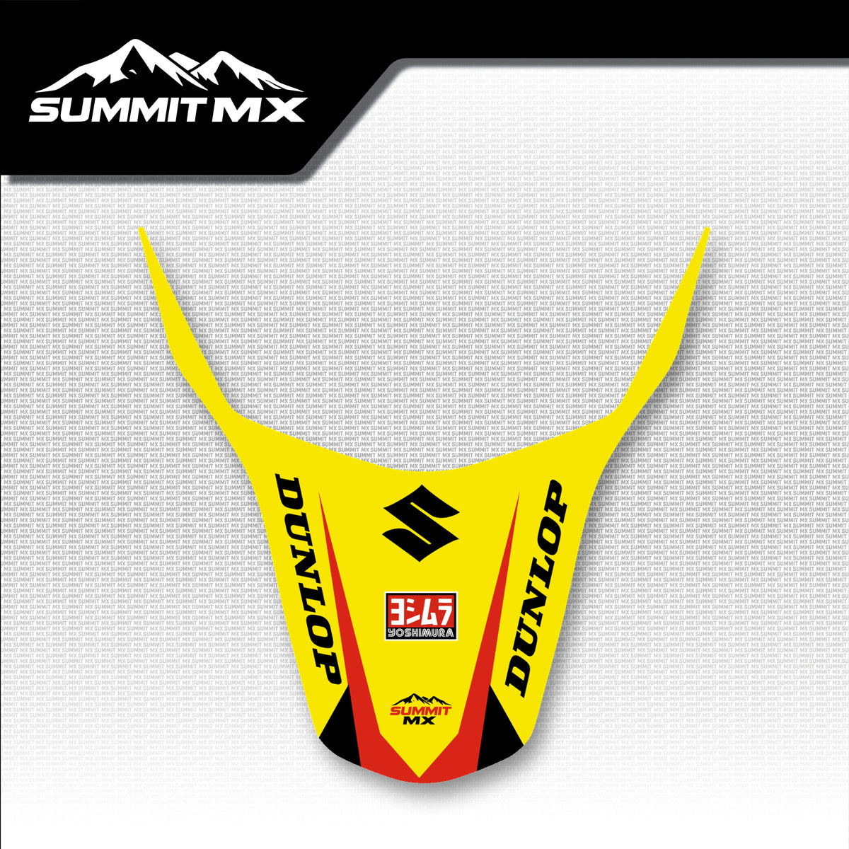 Suzuki Inspired Light Bee Rear Fender Decal