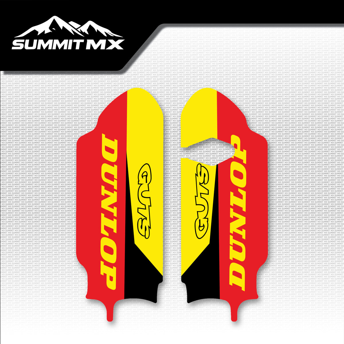 Suzuki Inspired RFN Warrior Pro SX-E15 Fork Guard Decals