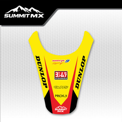 Suzuki Inspired RFN Warrior Pro SX-E15 Rear Fender Decal