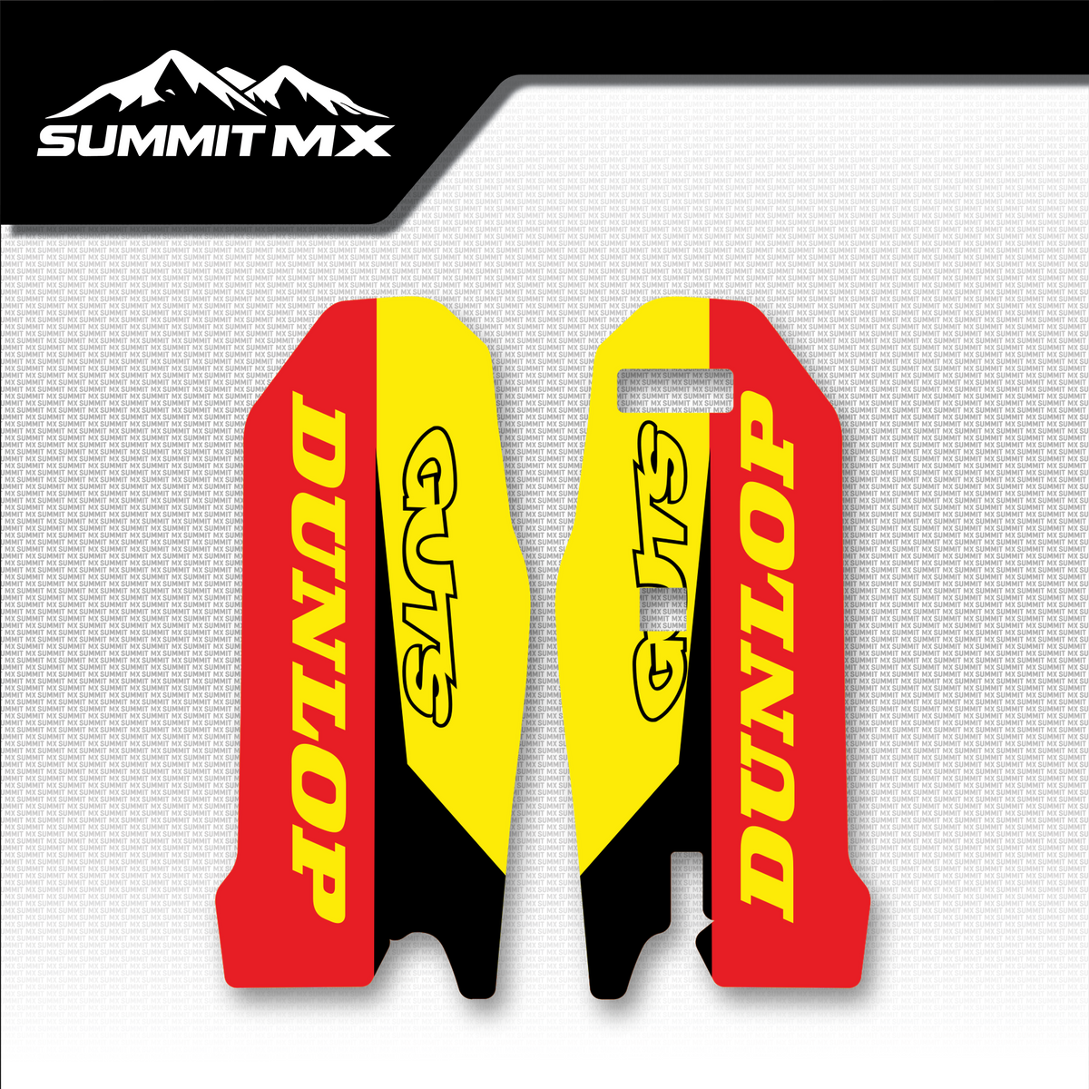 Suzuki Inspired Ultra Bee Fork Guard Decals by Summit MX