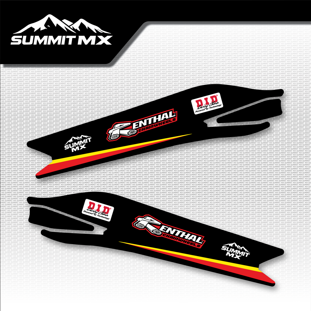 Suzuki Inspired Ultra Bee Swing Arm Decal by Summit MX