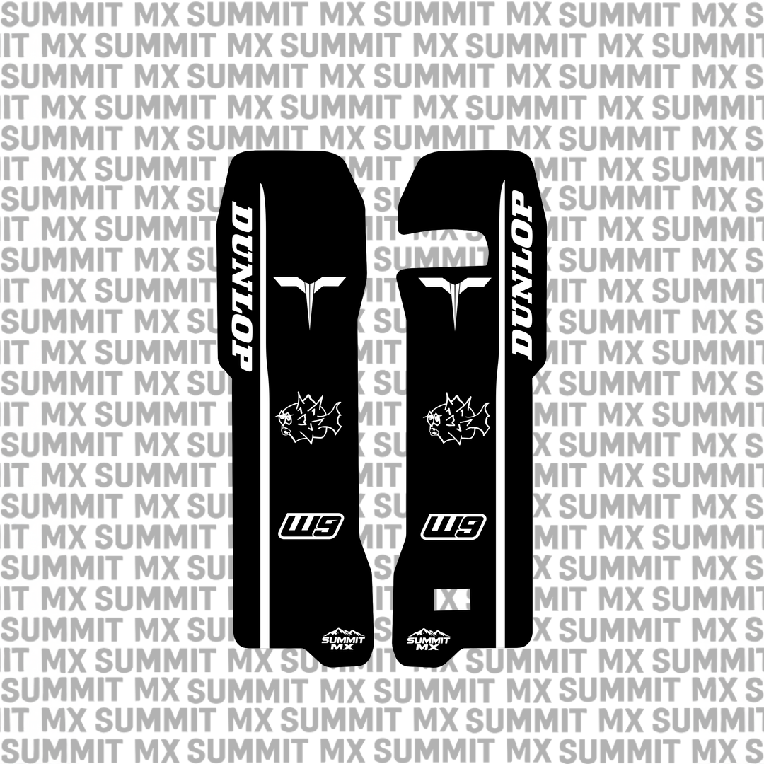 Talaria Komodo fork guard decal, Style 2 — Summit MX