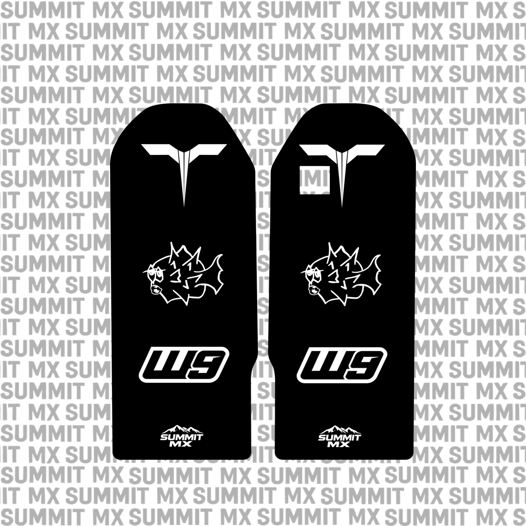 Talaria OEM/Sting fork guard decal, Style 1 — Summit MX
