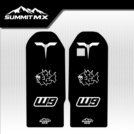 Talaria OEM/Sting fork guard decal, Style 1 — Summit MX