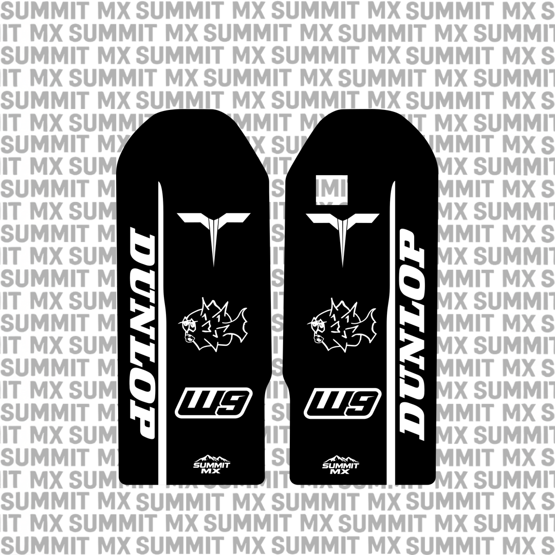 Talaria OEM/Sting fork guard decal, Style 2 — Summit MX