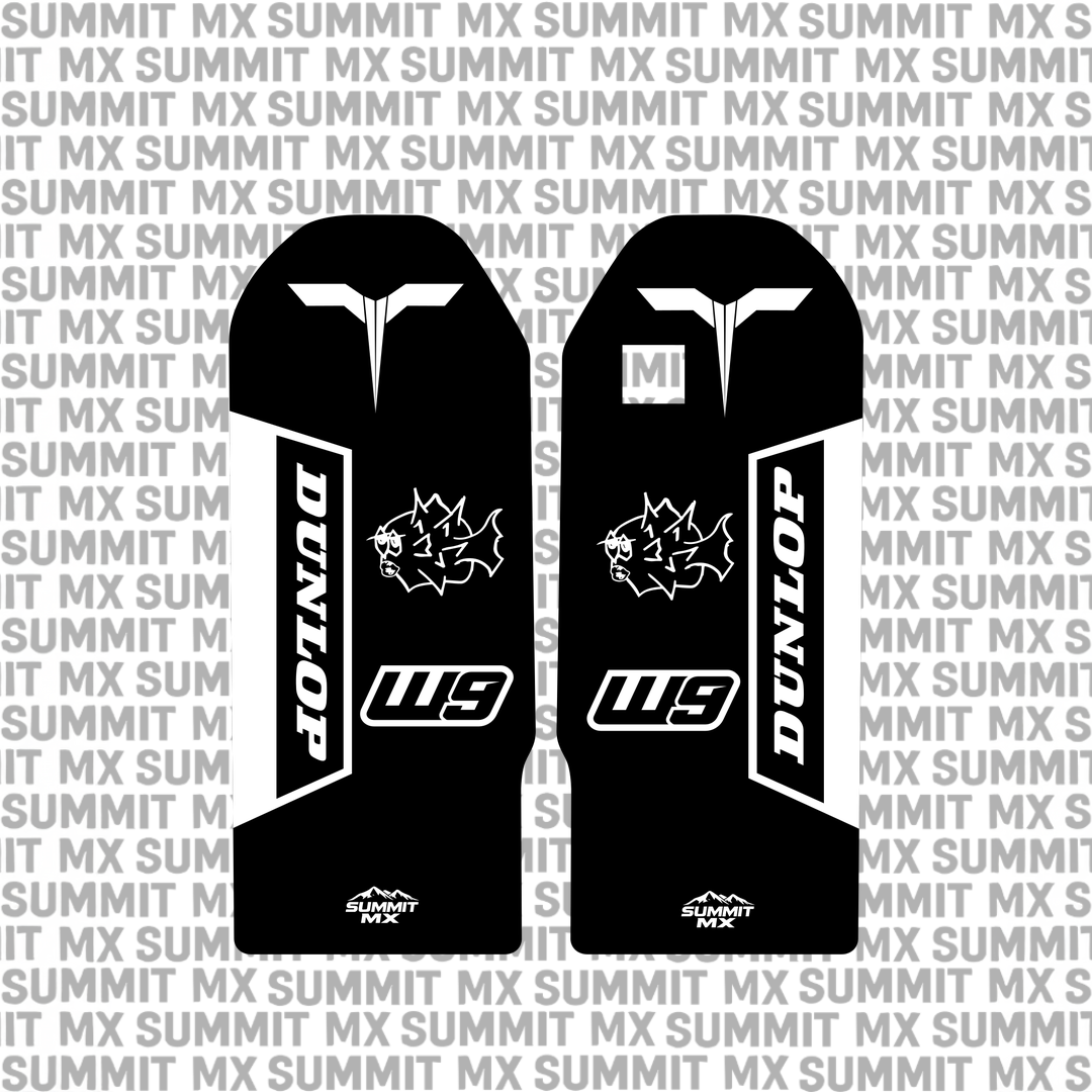 Talaria OEM/Sting fork guard decal, Style 3 — Summit MX