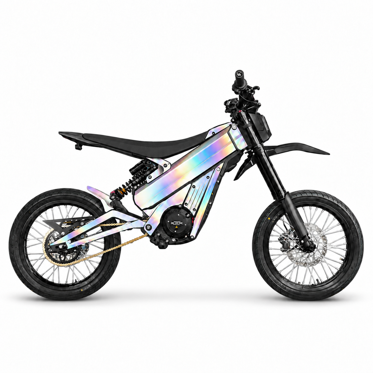 Talaria XXX solid color frame wrap holographic