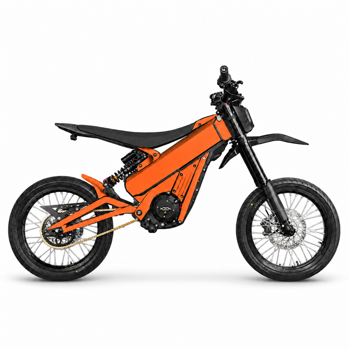 Talaria XXX solid color frame wrap KTM orange
