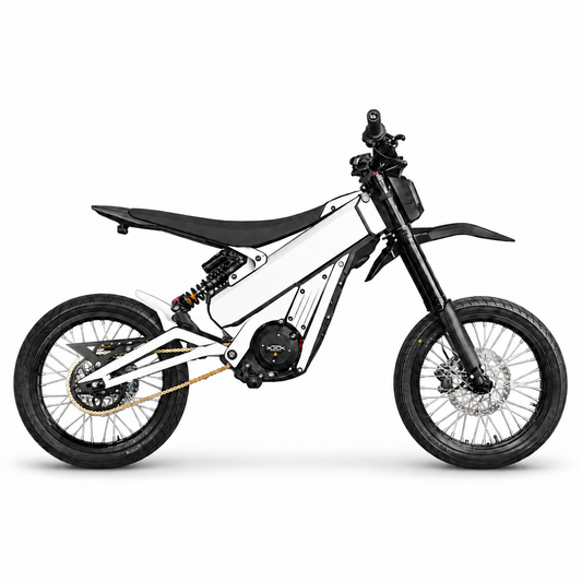Talaria XXX solid color frame wrap white