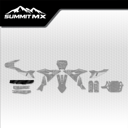 Topographical Decal for Altis Delta Chain Guide placement on the full kit
