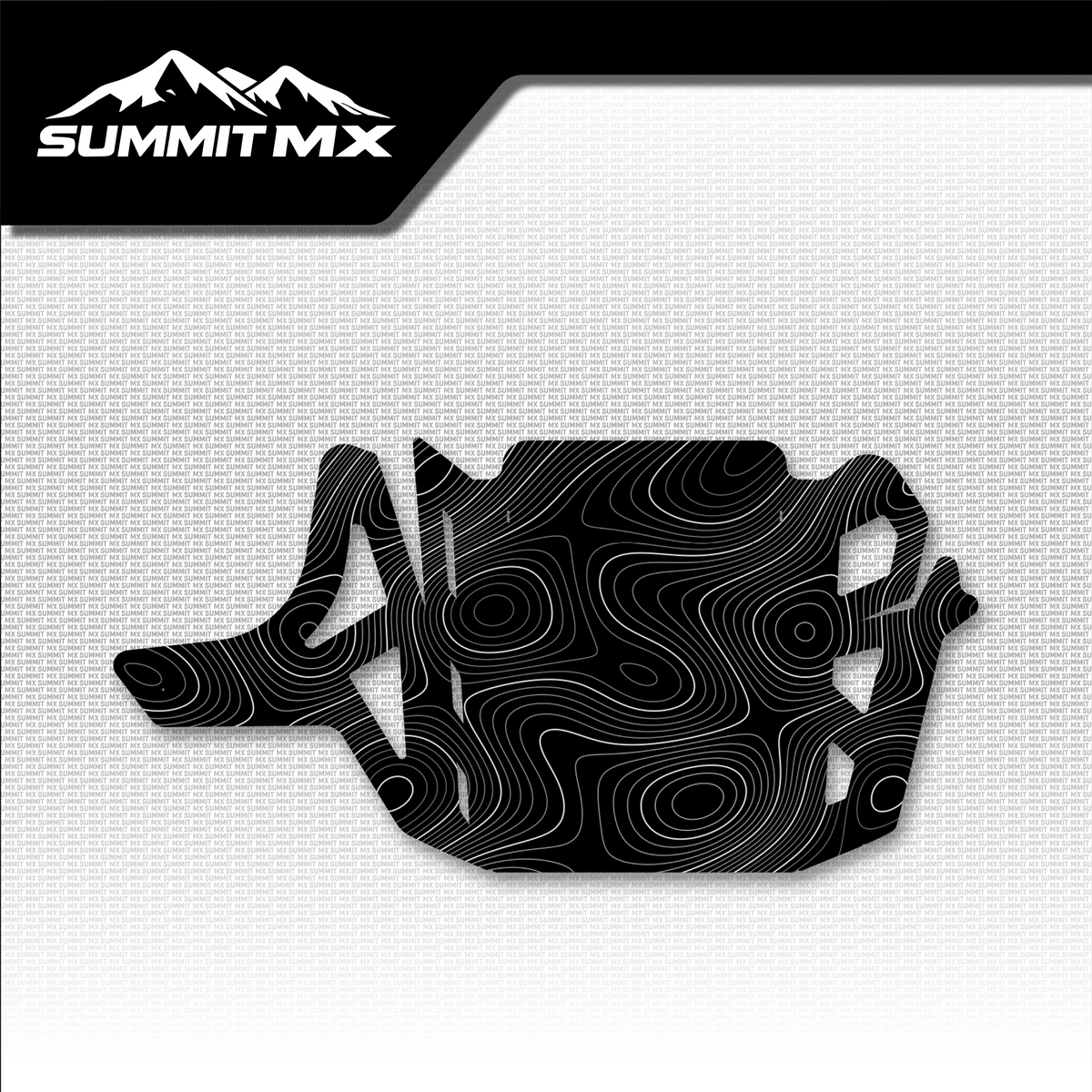 Topographical Decal for Altis Delta Skid Plate