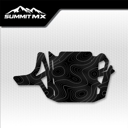 Topographical Decal for Altis Delta Skid Plate