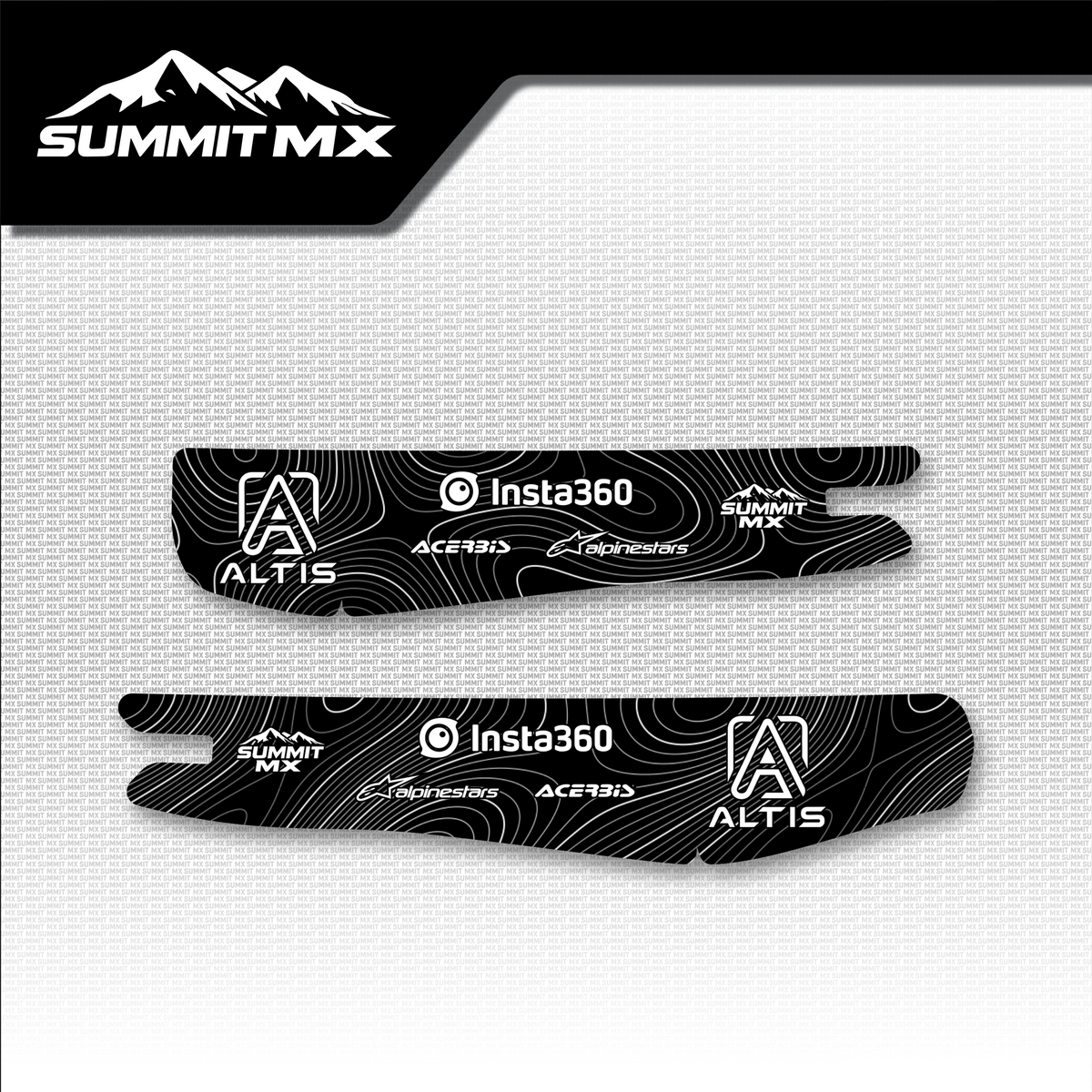 Topographical Decal for Altis Delta Swing Arm