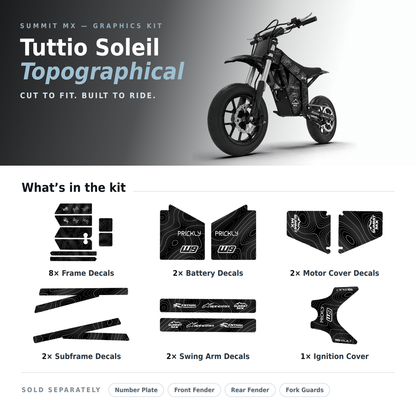 Topographical Tuttio Soleil Graphics Kit