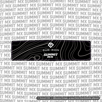 Surron Ultra Bee stock shock decal wave pattern colorway — Summit MX
