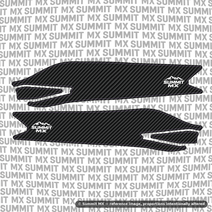 Surron Ultra Bee swing arm decal carbon fiber colorway — Summit MX