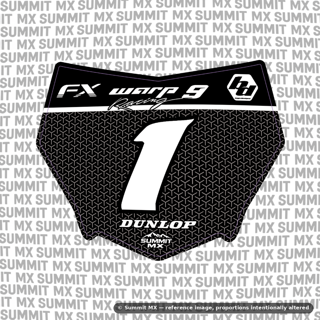 Vertex Decal for Motocutz Number Plate — view 4