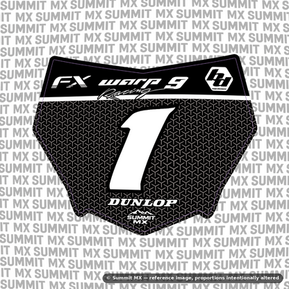 Vertex Decal for Motocutz Number Plate — view 4