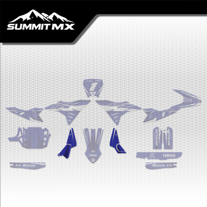 Yamaha Inspired Altis Delta Lower Shroud Decals placement on the full kit