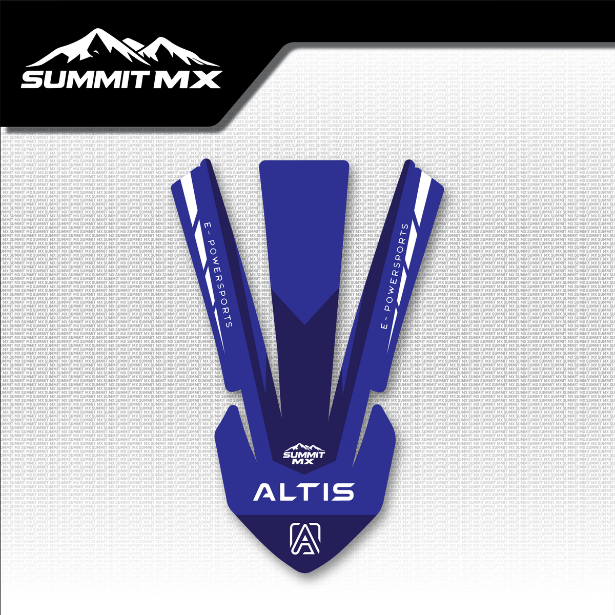 Yamaha Inspired Altis Sigma Front Fender Decal