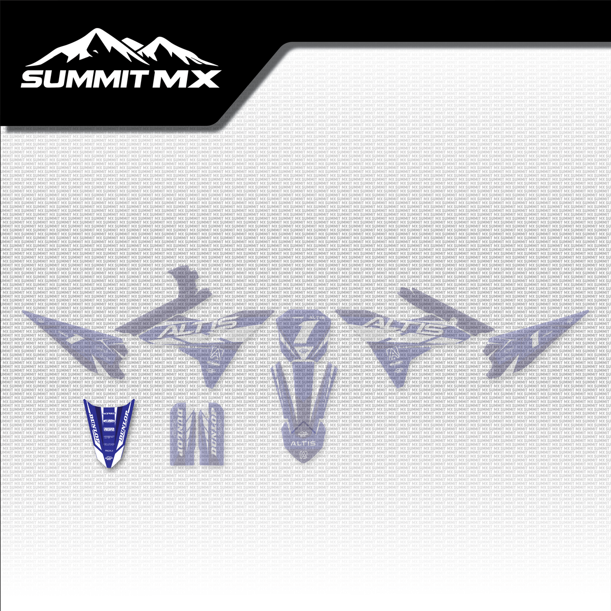 Yamaha Inspired Altis Sigma Rear Fender Decal placement on the full kit