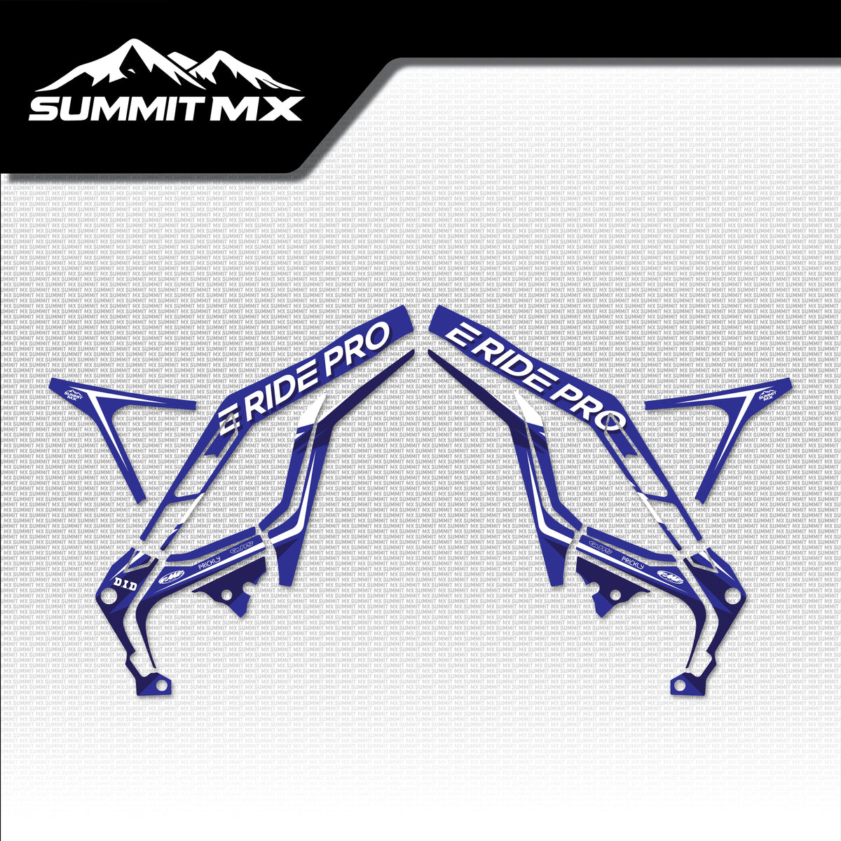 Yamaha Inspired E-Ride Pro Frame Decals
