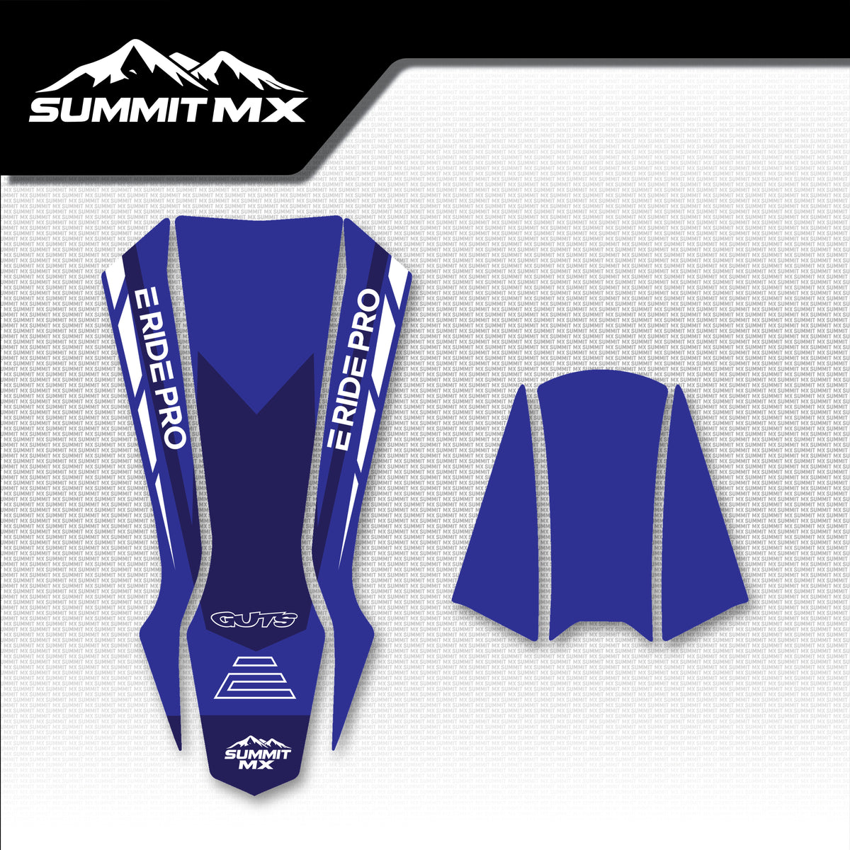 Yamaha Inspired E-Ride Pro Front Fender Decal
