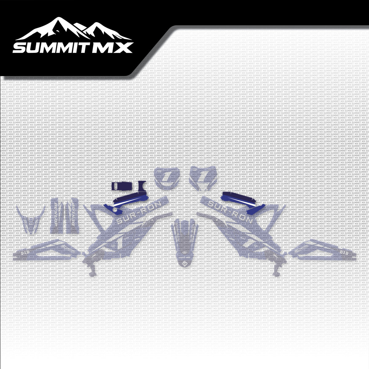 Yamaha Inspired Light Bee Battery Lid Decals placement on the full kit