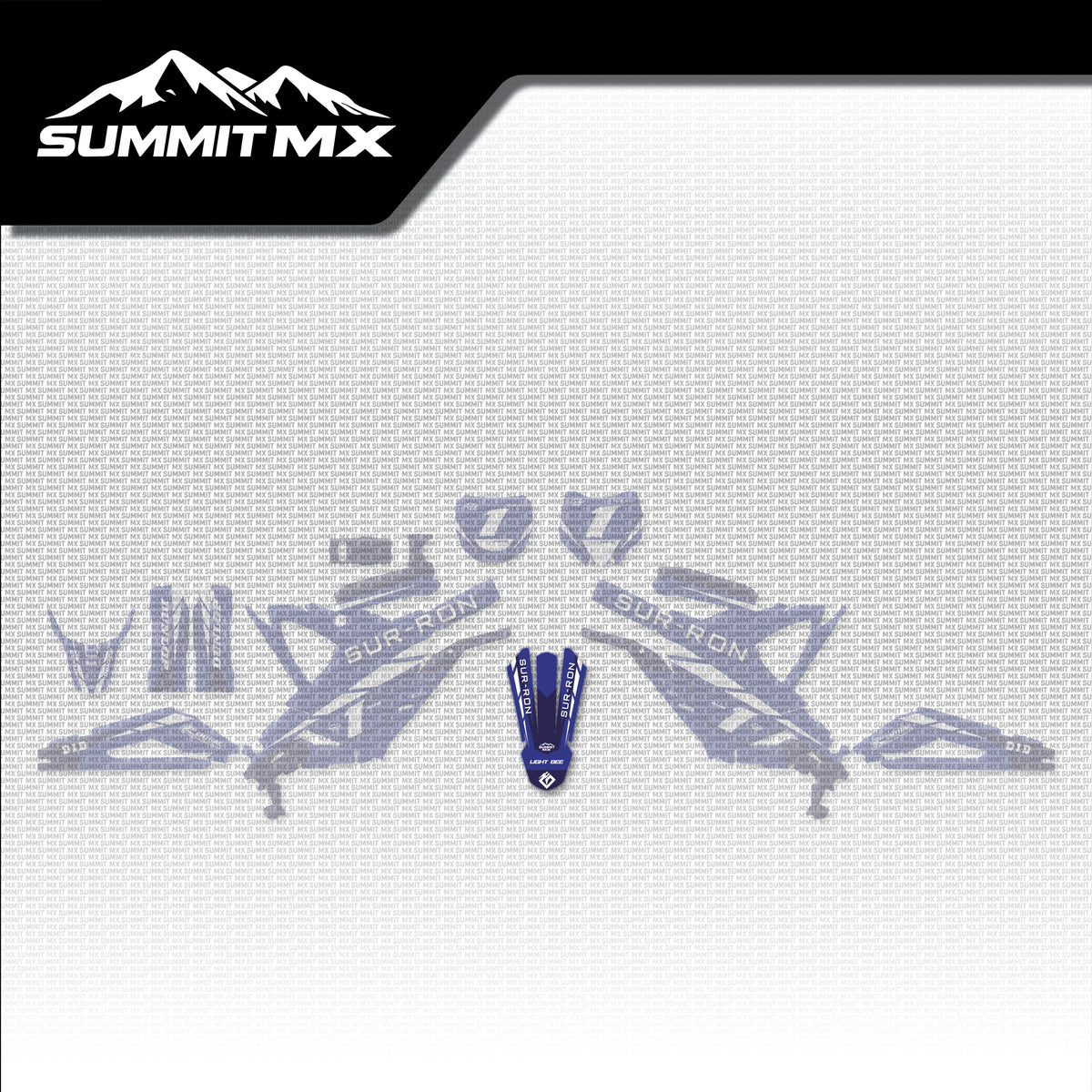 Yamaha Inspired Light Bee Front Fender Decal placement on the full kit