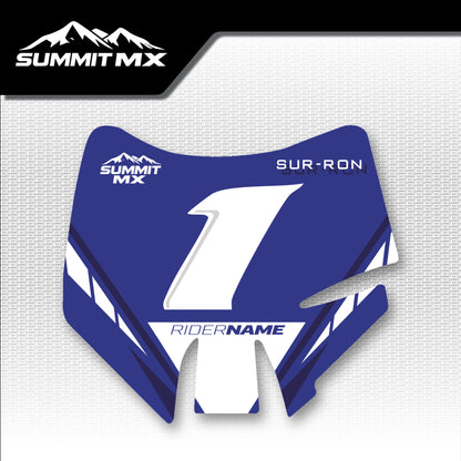 Yamaha Inspired Light Bee Number Plate Decal (2025+)