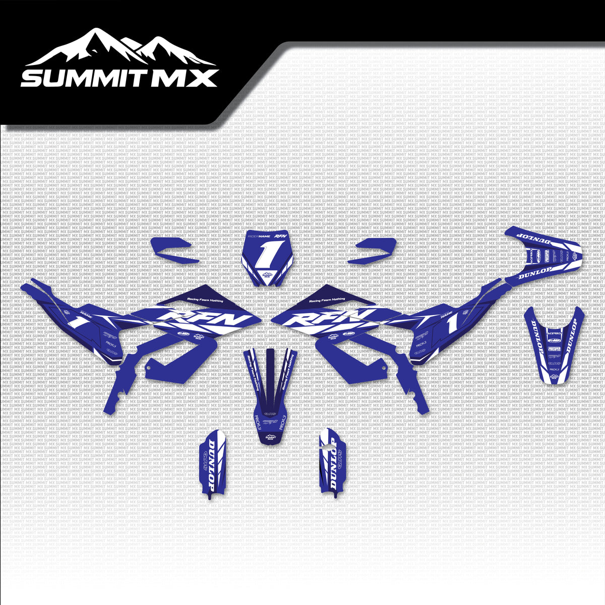 Yamaha Inspired RFN Warrior Pro SX-E15 Graphics Kit
