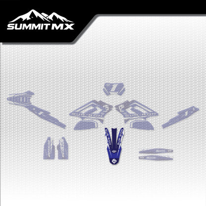 Yamaha Inspired Storm Bee Front Fender Decal placement on the full kit