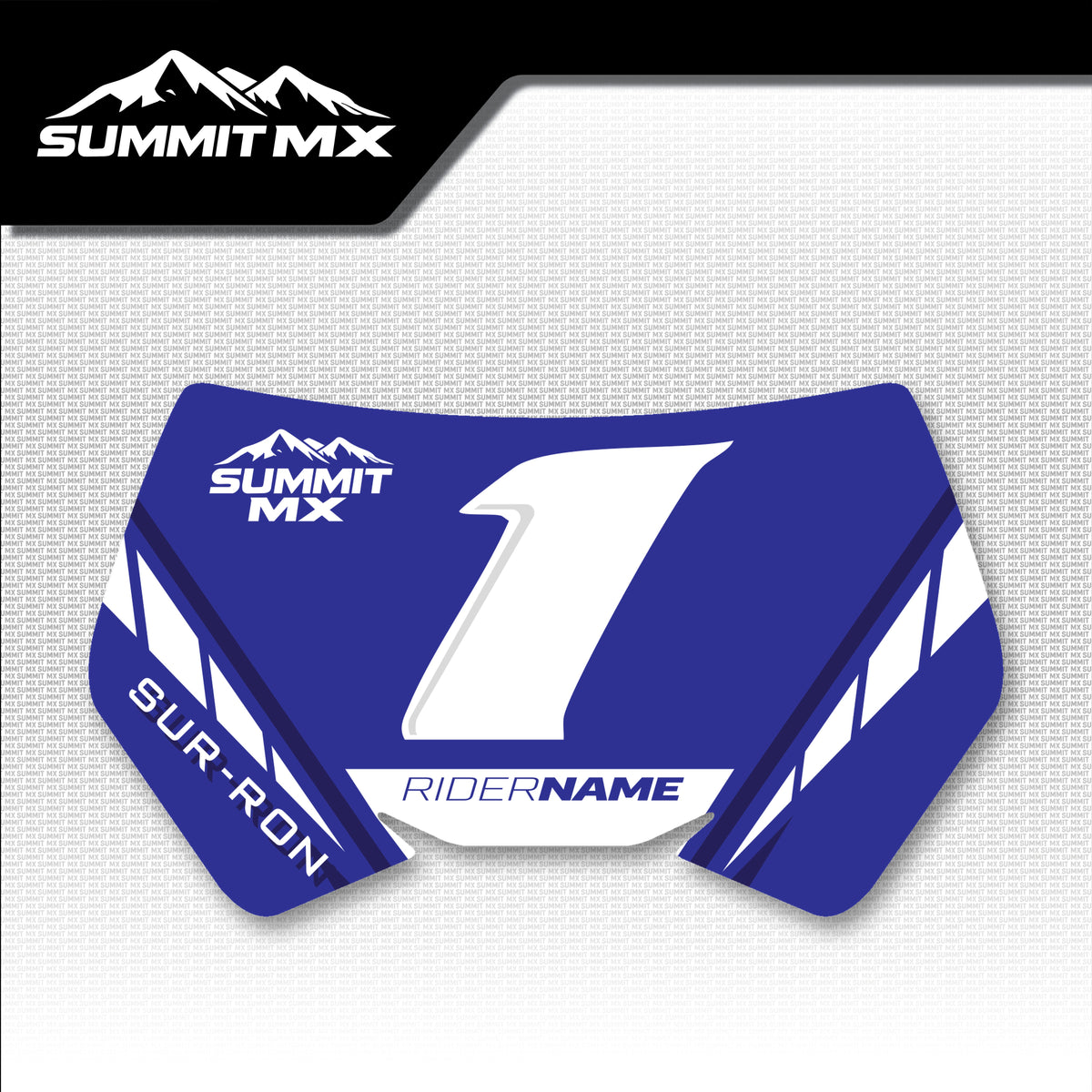 Yamaha Inspired Storm Bee Number Plate Decal