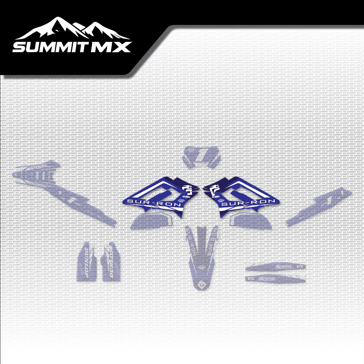 Yamaha Inspired Storm Bee Side Shroud Decals placement on the full kit