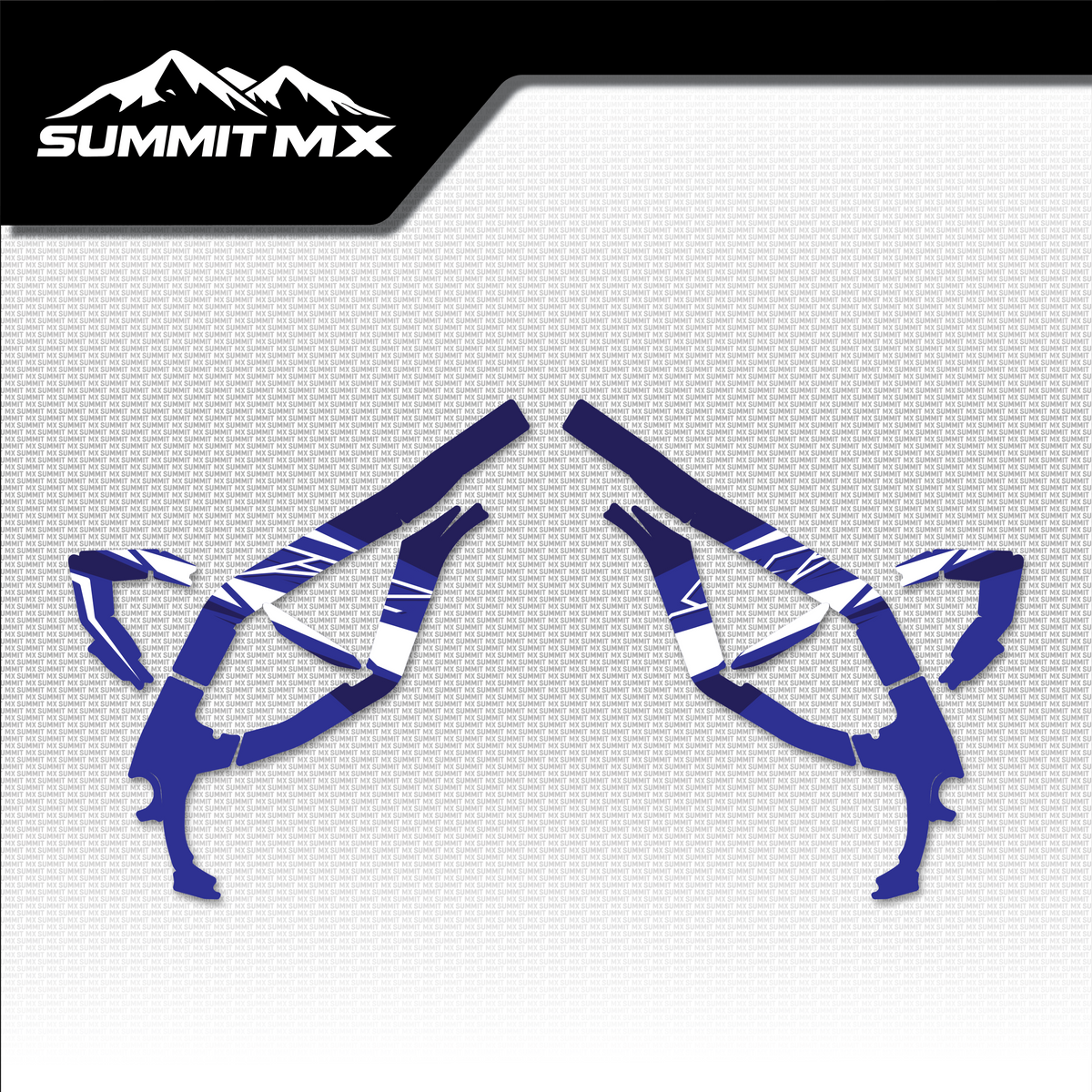 Yamaha Inspired Ultra Bee Frame Decals by Summit MX
